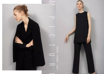 How does a middle-aged woman wear a high sense