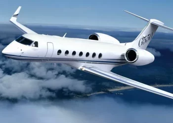 Why did the plane open the shade when it landed